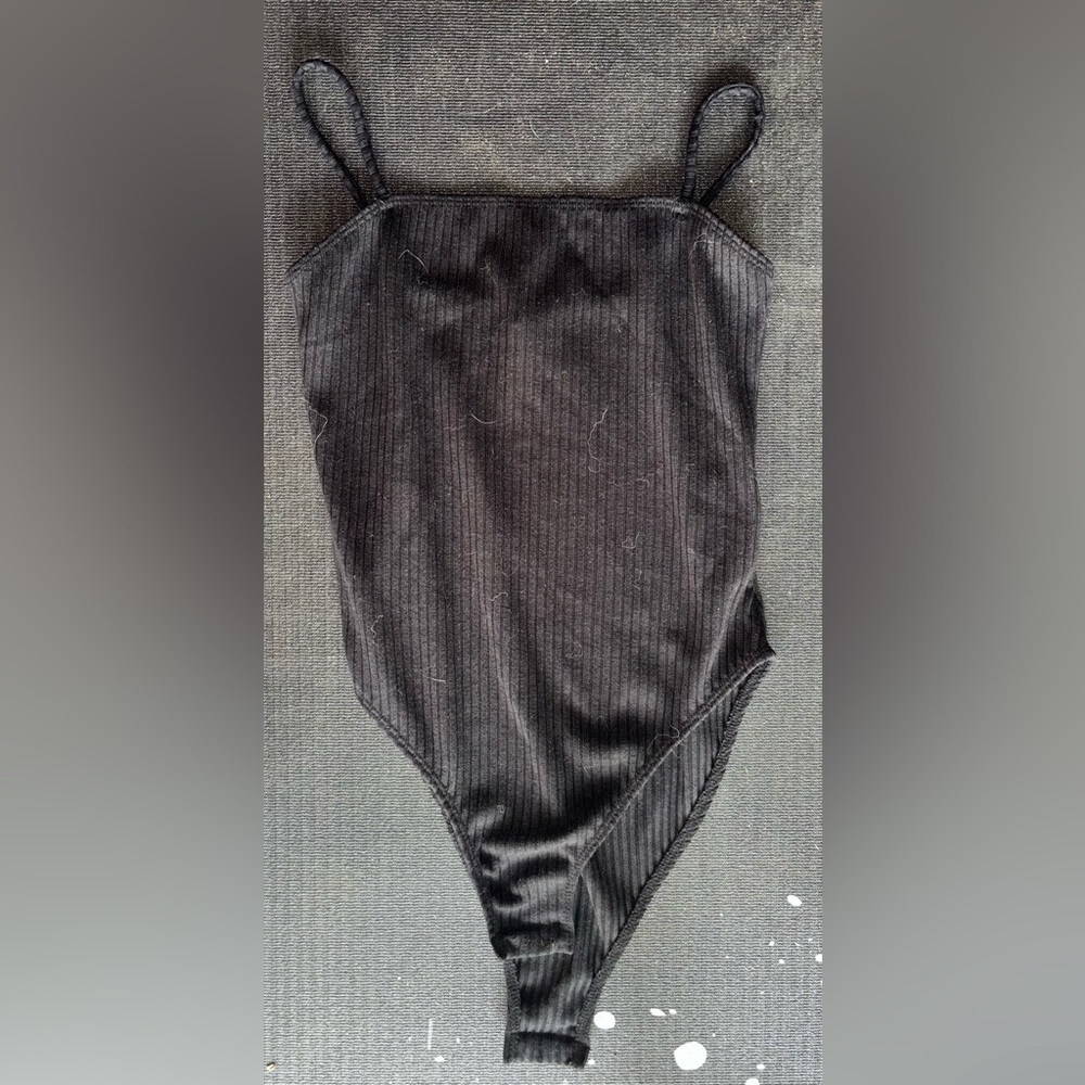 Topshop Ribbed Bodysuit